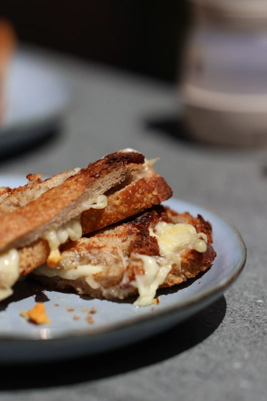 Un grilled cheese
